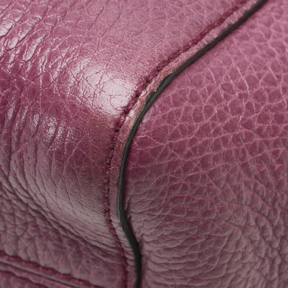 GUCCI Purple Leather Shoulder Bag - Picture 6 of 12